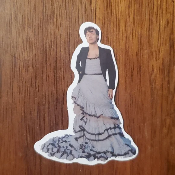 Other | Harry Styles Dress Sticker | Poshmark